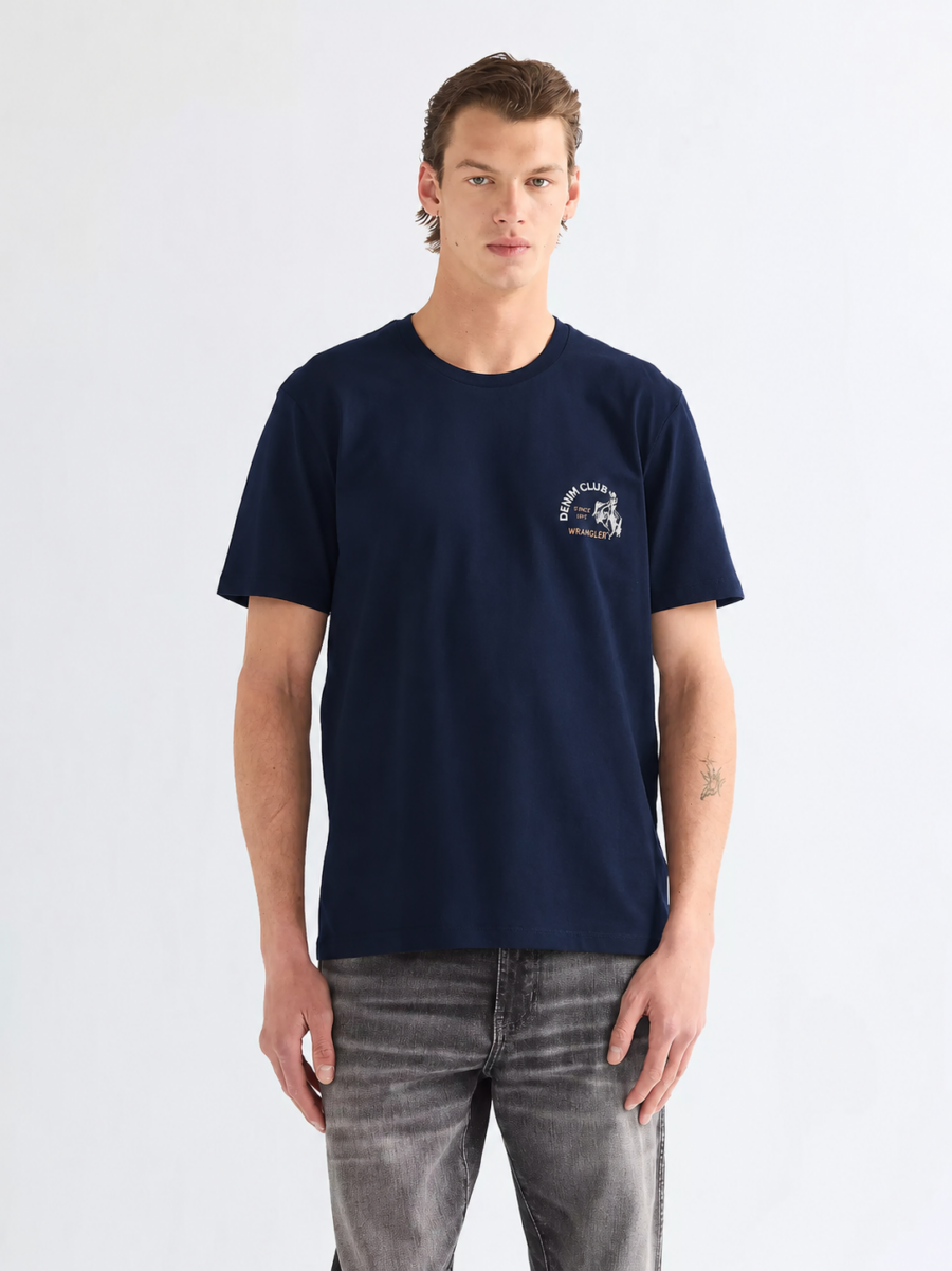 T-shirt Wrangler Graphic Tee Dark Sapphire