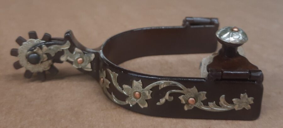 Ostrogi Western Silver & Copper Floral