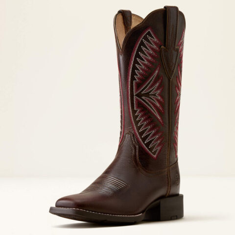 Kowbojki damskie Ariat Round Up Ruidoso ARIZONA BROWN