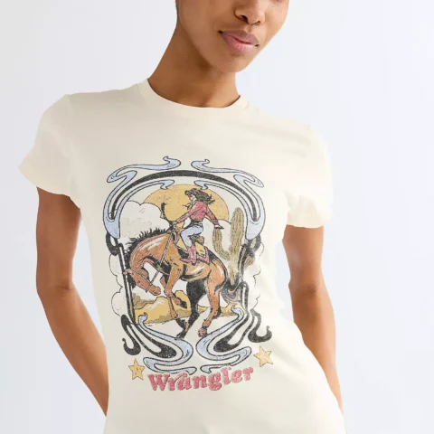 T-shirt Slim Shrunken Band Tee