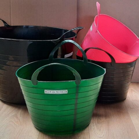 Gumowe wiadro 40l.