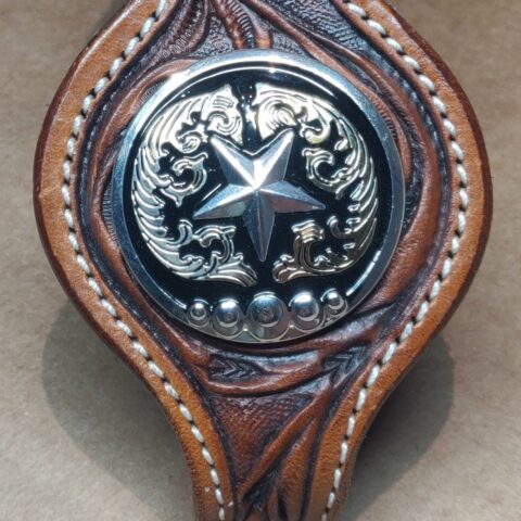 Concho Star with Gold