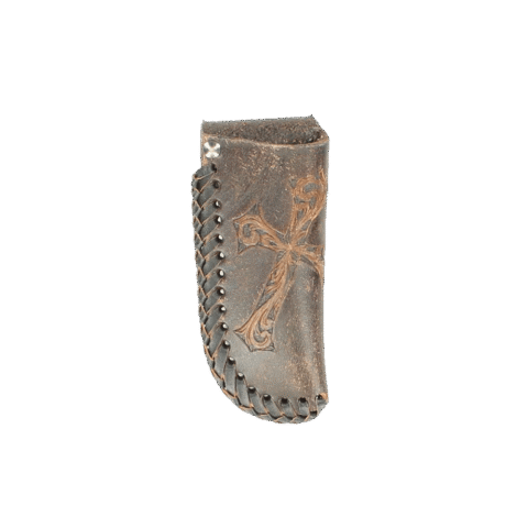 Etui na nóż Nocona Distressed Brown Leather