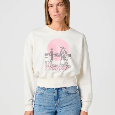 Bluza damska Relaxed Sweatshirt - Vintage White