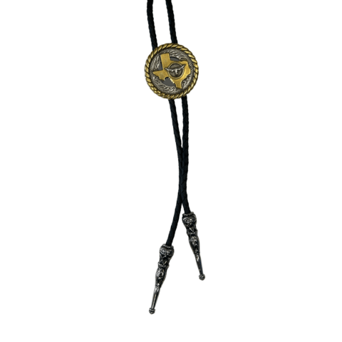 Bolo Tie Western Texas State & Longhorn