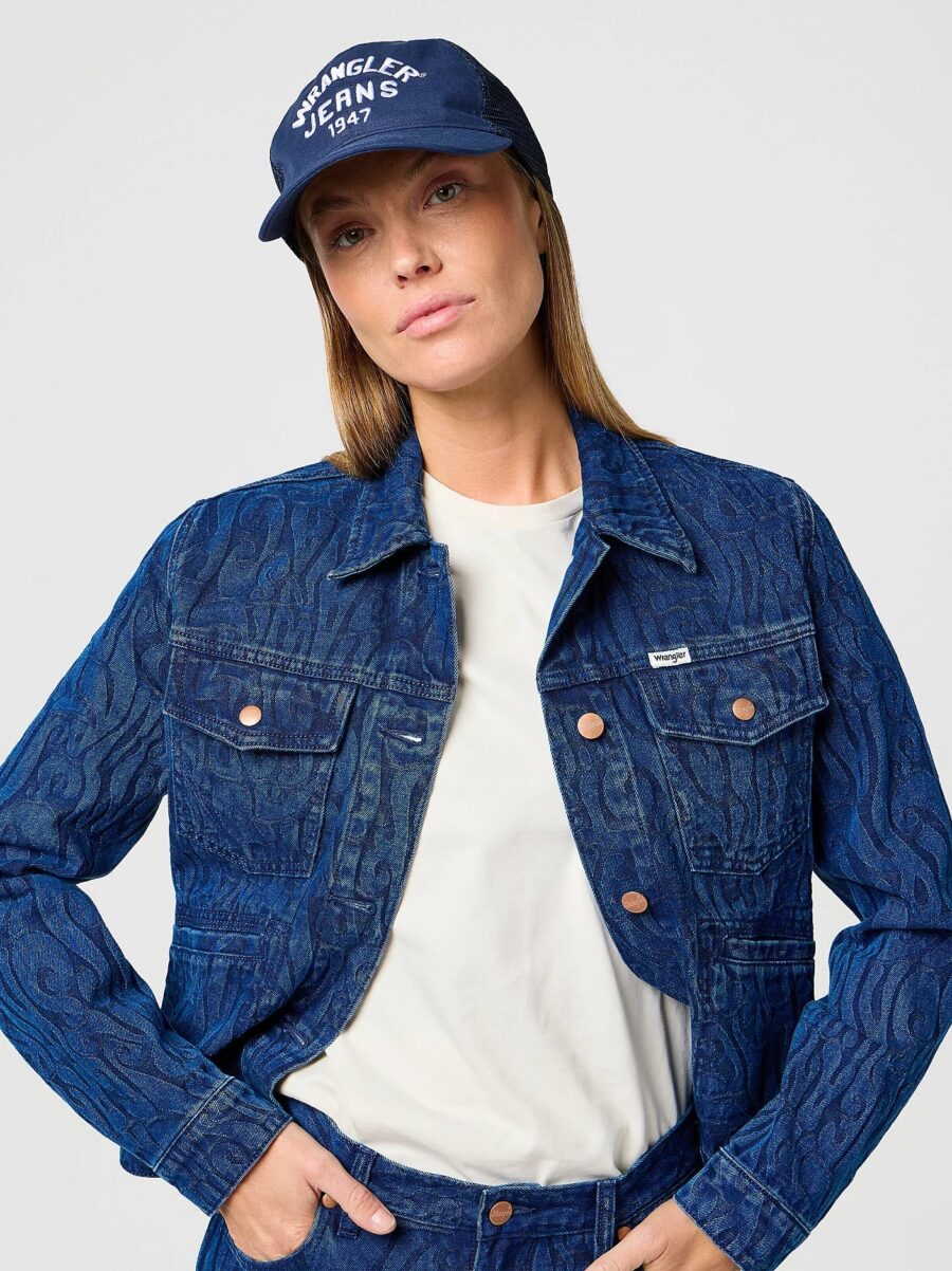 Czapka z daszkiem Wrangler Jeans 1947 Trucker Cap