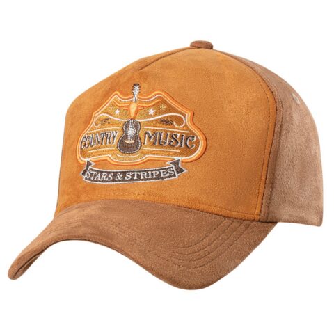 Czapka z daszkiem Stars & Stripes TC COUNTRY MUSIC BROWN