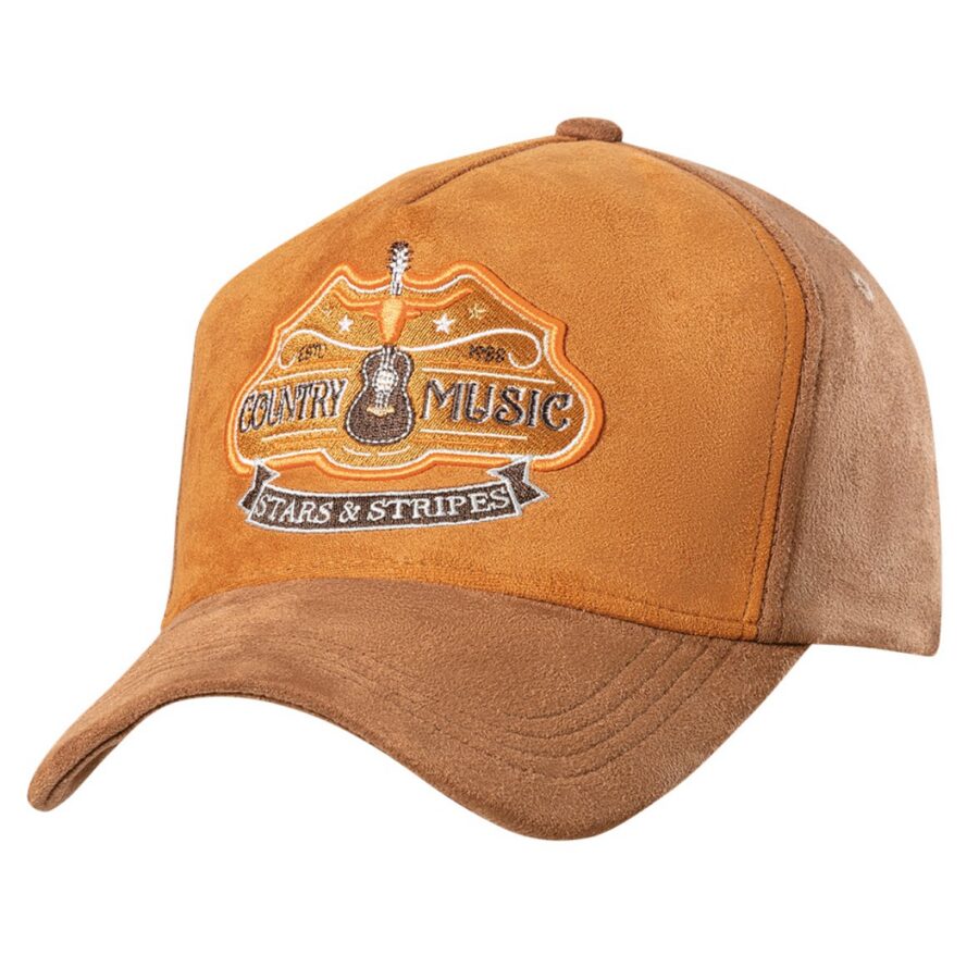 Czapka z daszkiem Stars & Stripes TC COUNTRY MUSIC BROWN