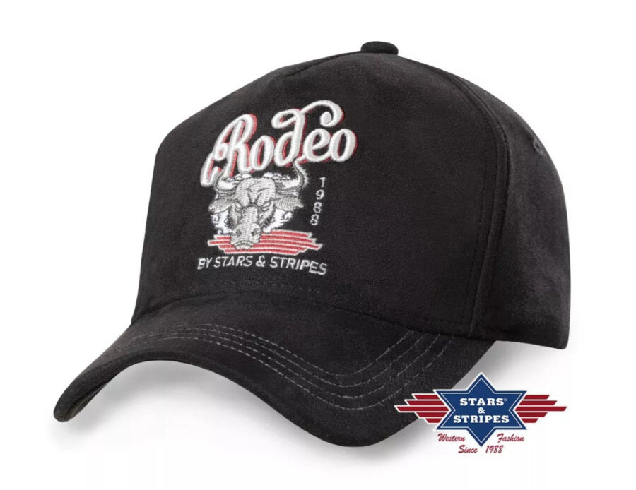 Czapka z daszkiem Stars & Stripes TC RODEO BLACK