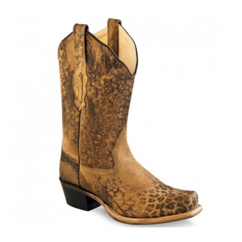 Kowbojki Damskie Old West  Brown 18009E