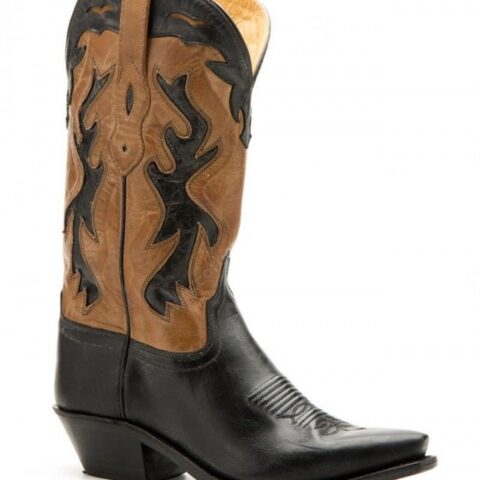 Kowbojki Damskie Old West Brown LF1531E