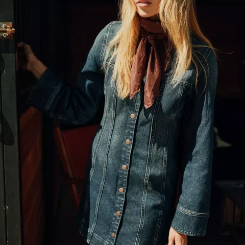 Sukienka Loose Long Sleeve Mod