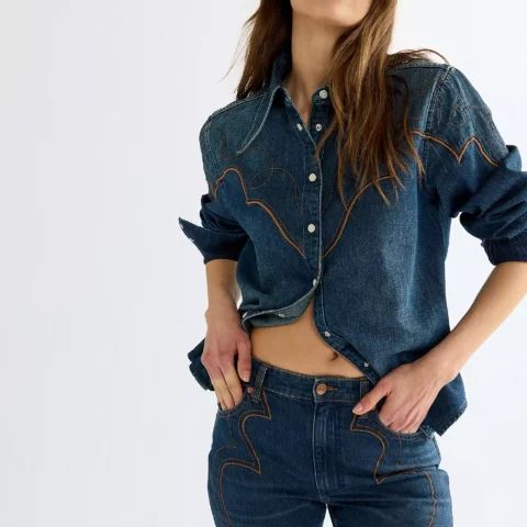 Koszula Wrangler Regular Western Yoke