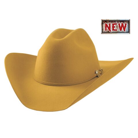 Kapelusz filcowy BullHide Kingman 4X Mustard