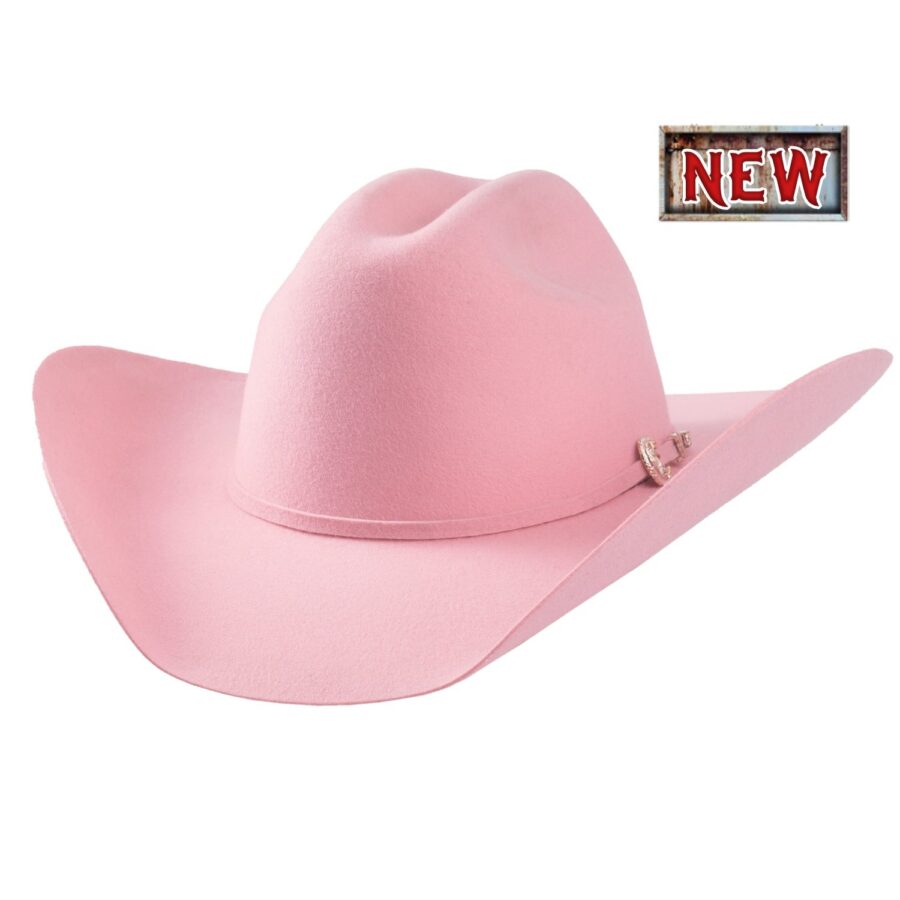 Kapelusz filcowy BullHide Kingman 4X Pink