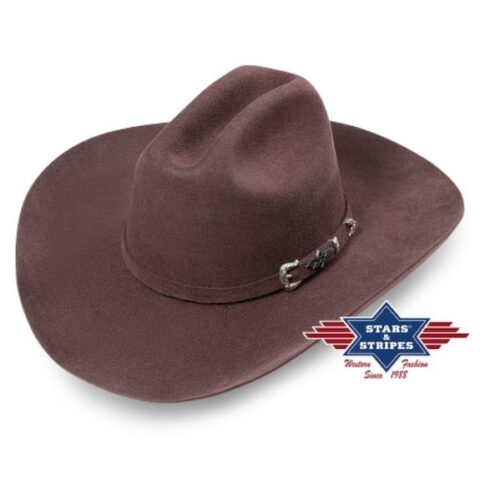Kapelusz Stars & Stripes Houston Brown