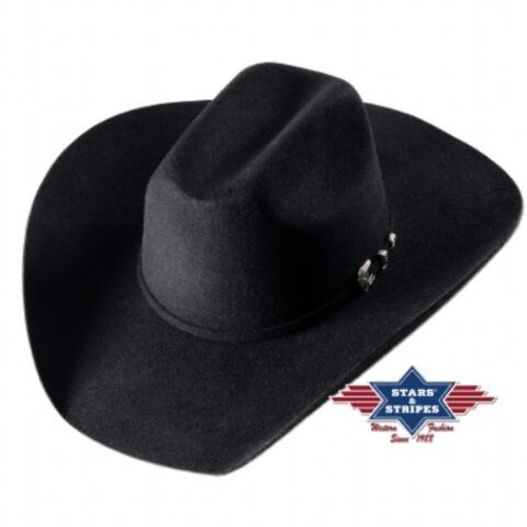 Kapelusz Stars & Stripes Wyoming Black