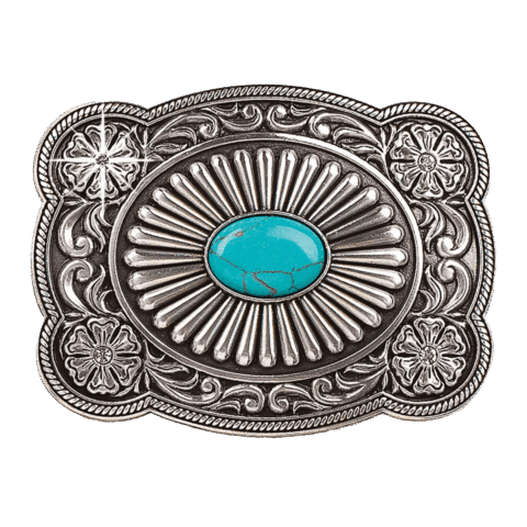 Klamra Blazin Roxx Ladies Silver & Turquoise