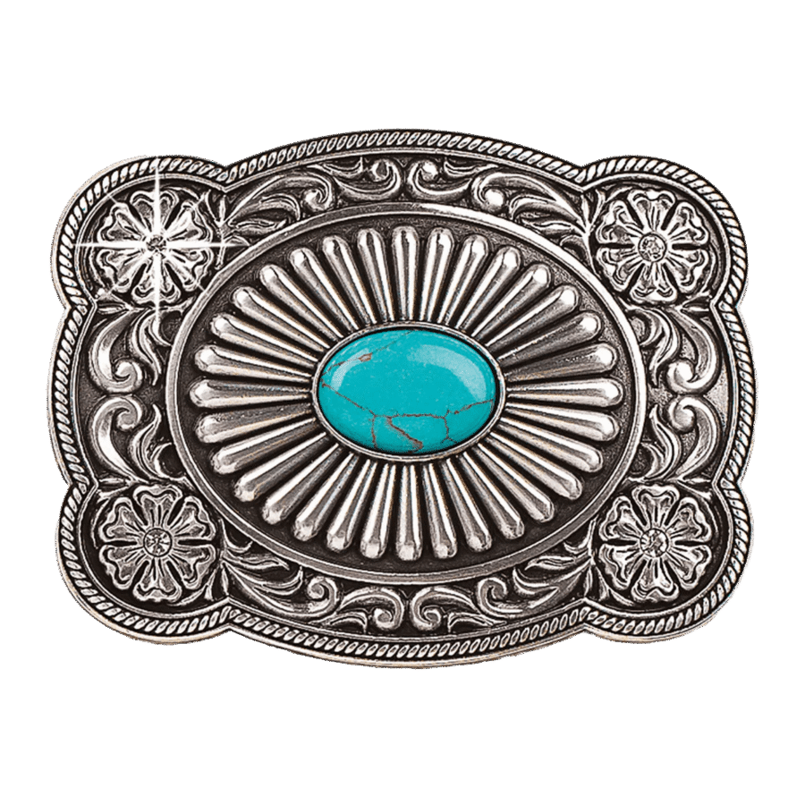 Klamra Blazin Roxx Ladies Silver & Turquoise