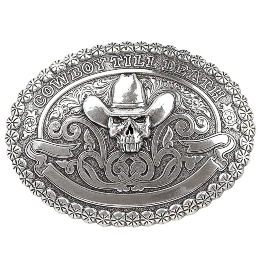Klamra Crumrine Cowboy Till Death Buckle