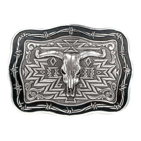 Klamra Crumrine Vintage Steer Skull Buckle