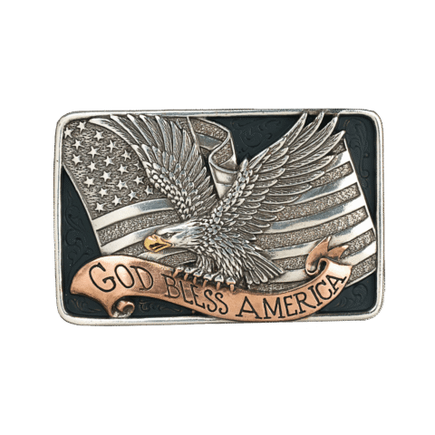 Klamra Nocona God Bless America