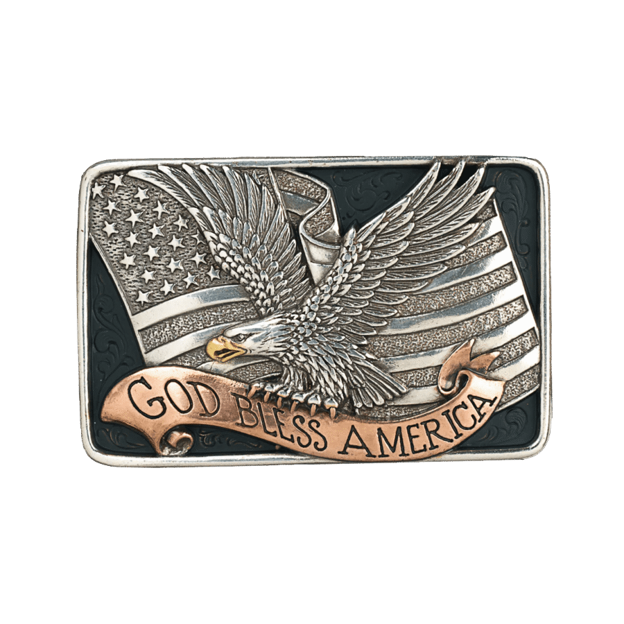 Klamra Nocona God Bless America