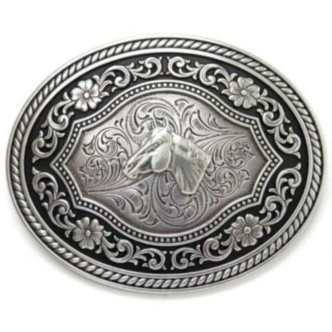 Klamra Nocona  Oval Horse Head Buckle