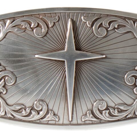 Klamra Nocona Silver Cross