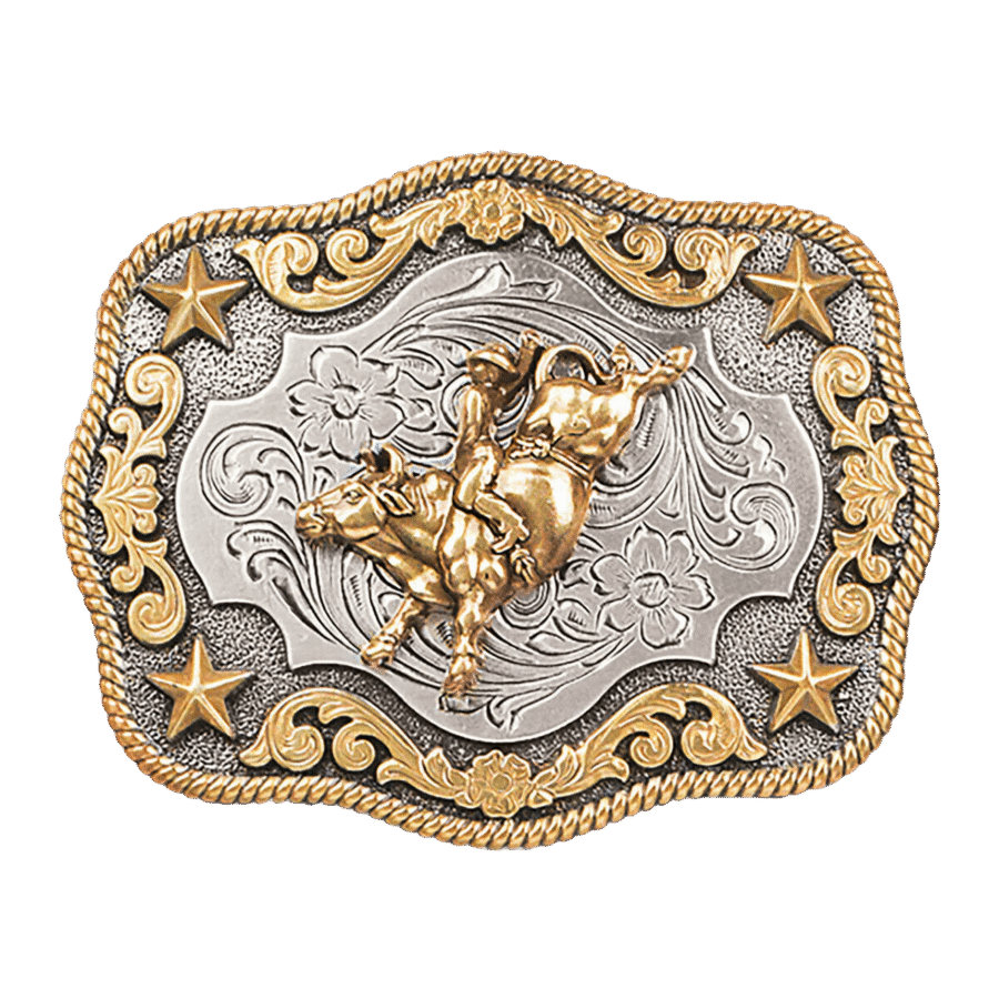 Klamra Nocona Youth Bullrider & Stars