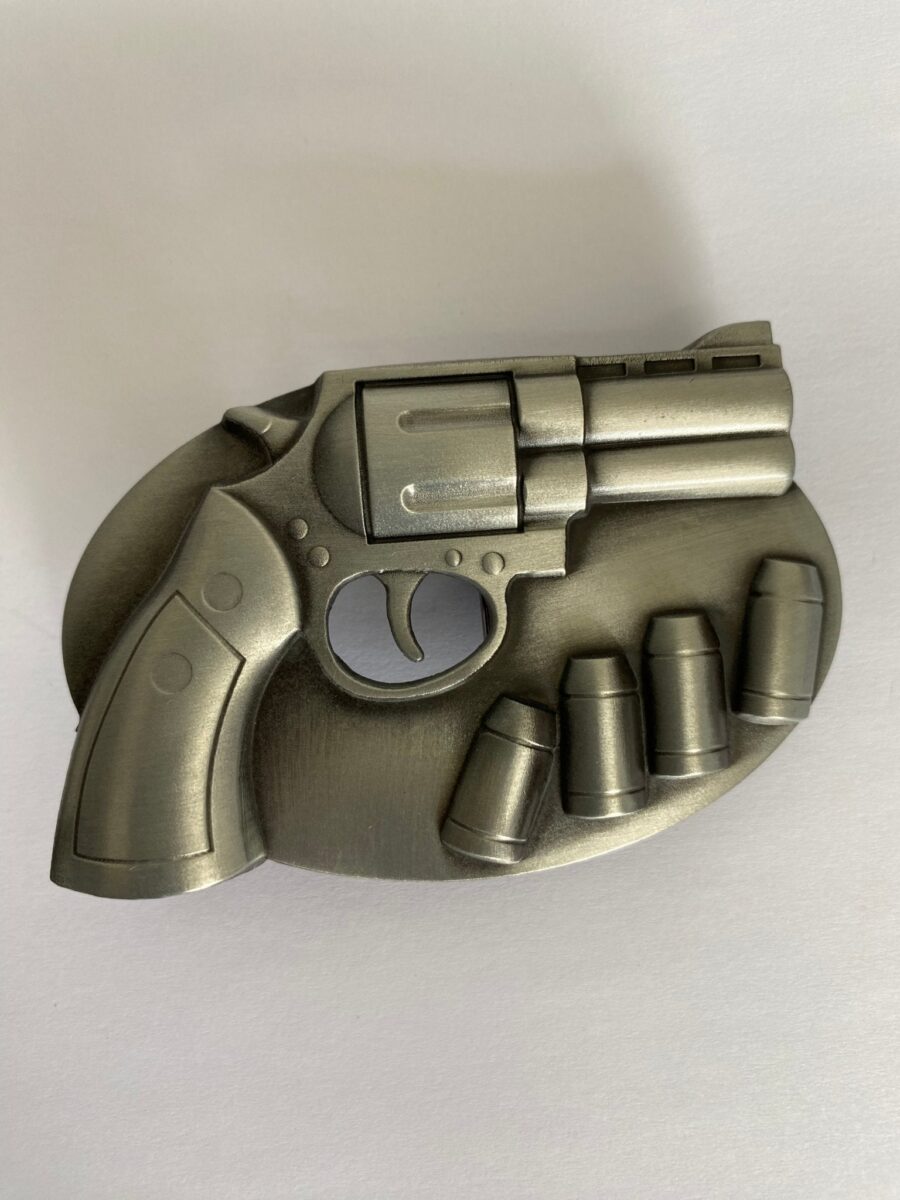 Klamra REVOLVER z nabojami