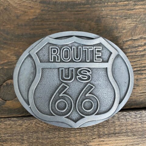 Klamra srebrna ROUTE 66