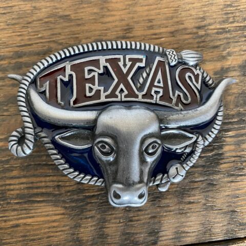 Klamra TEXAS z bykiem