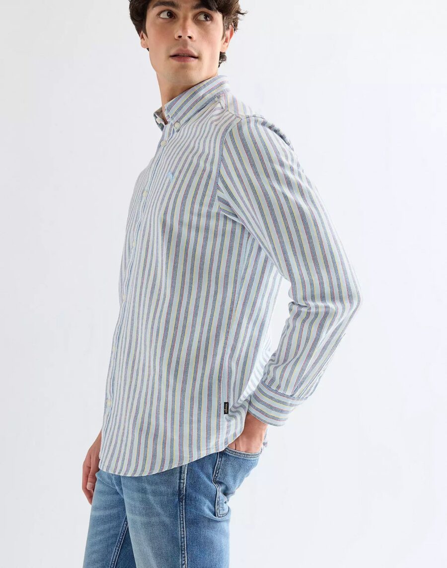 Koszula Wrangler Regular Oxford Blue Multi