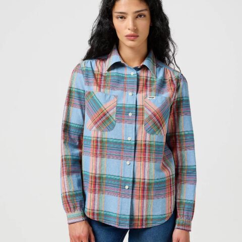 Koszula Damska Femme Western Shirt in Indigo