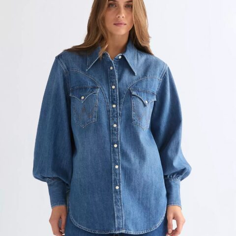 Koszula Wrangler Relaxed Exaggerated Western