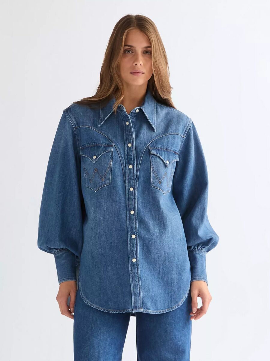 Koszula Wrangler Relaxed Exaggerated Western