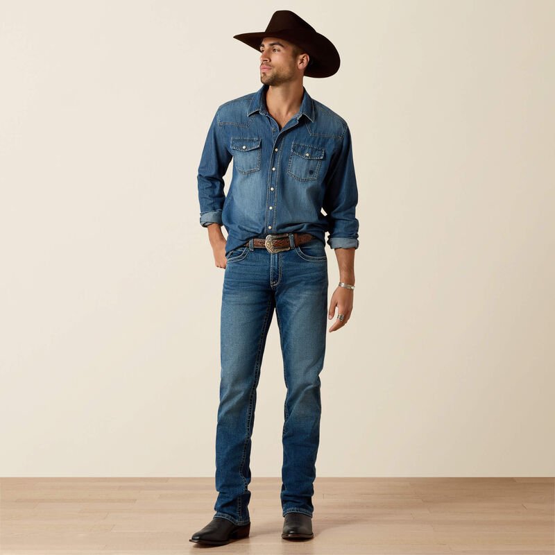 Koszula męska Ariat Denim Retro Fit Shirt