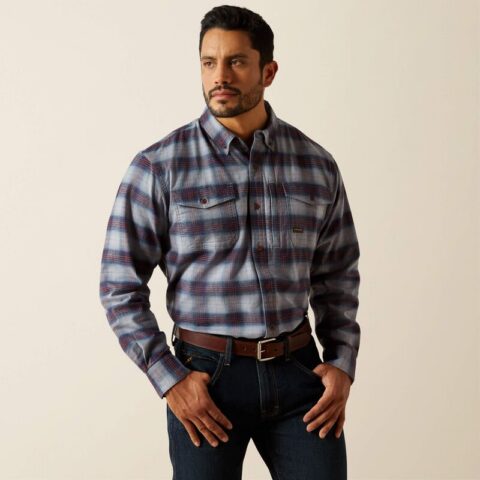 Koszula męska ARIAT Rebar Flannel DuraStretch Work Shirt