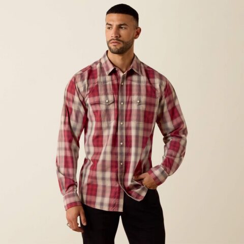 Koszula męska Ariat Retro Hawthorne Fitted Western Snap