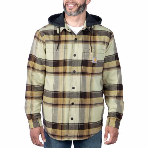 Koszula Wierzchnia Carhartt Rugged Flex® Flannel Fleece Lined