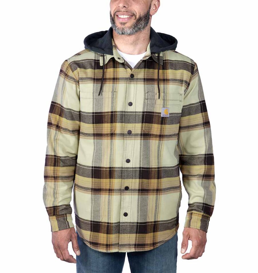 Koszula Wierzchnia Carhartt Rugged Flex® Flannel Fleece Lined