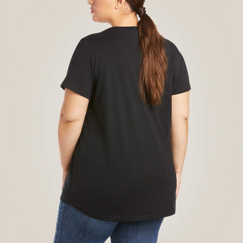 Koszulka Ariat Rebar Cotton Strong V-Neck