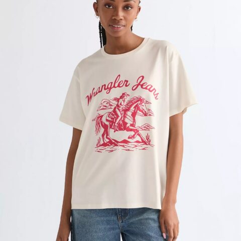 Wrangler RELAXED GIRLFRIEND TEE