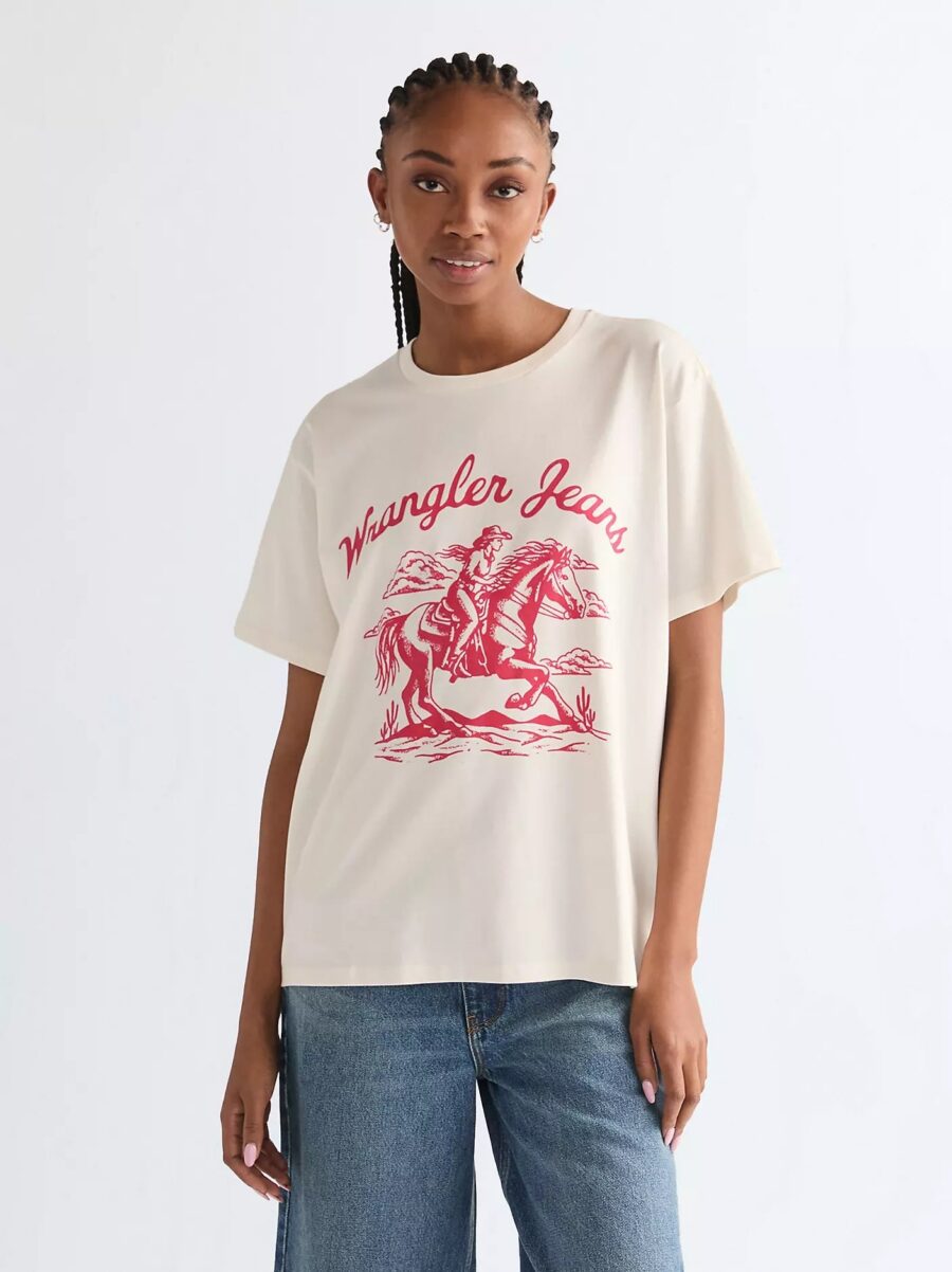 Wrangler RELAXED GIRLFRIEND TEE