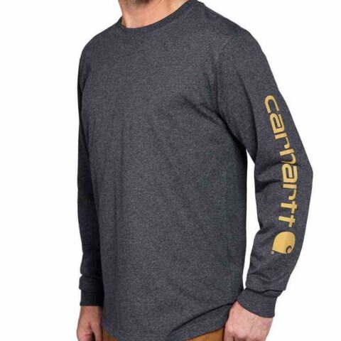 Koszulka Carhartt Heavyweight Sleeve Logo - Różne Kolory
