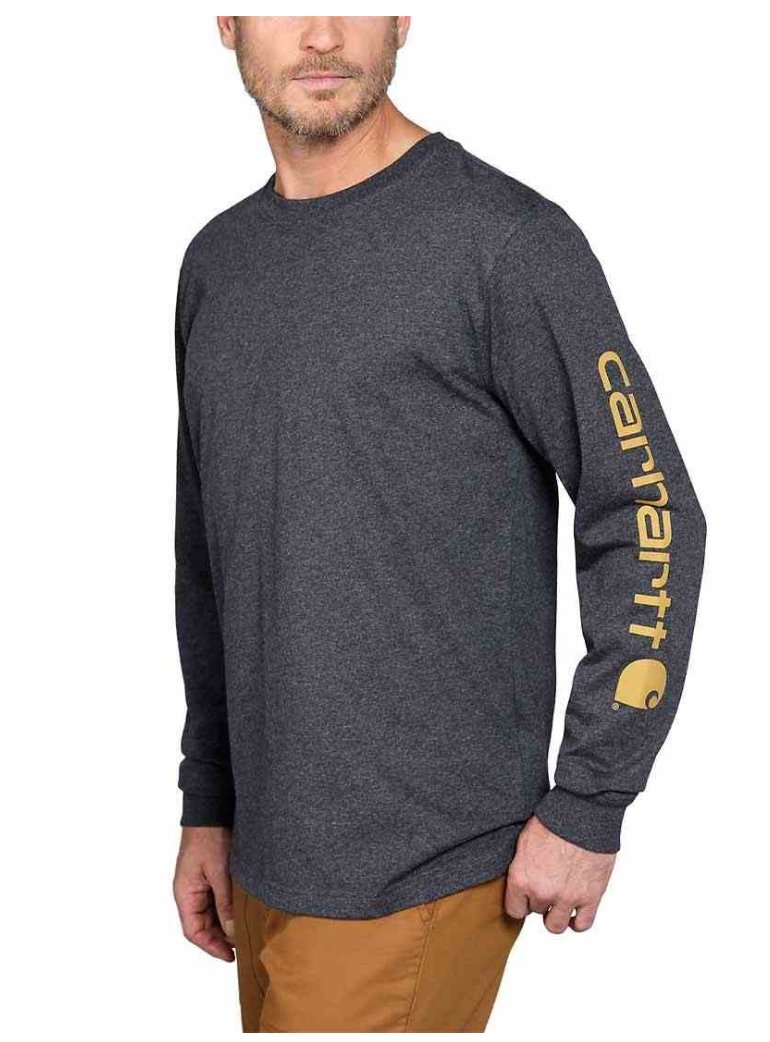 Koszulka Carhartt Heavyweight Sleeve Logo - Różne Kolory