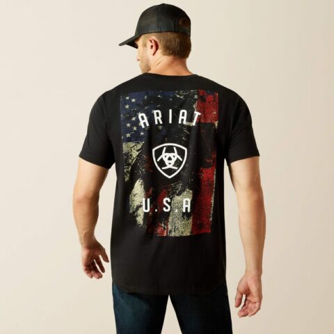 Koszulka Męska Ariat Faded Bull