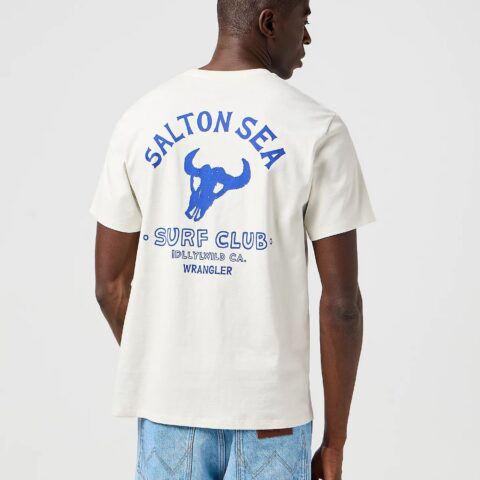 Koszulka męska Wrangler Graphic Tee- Vintage White