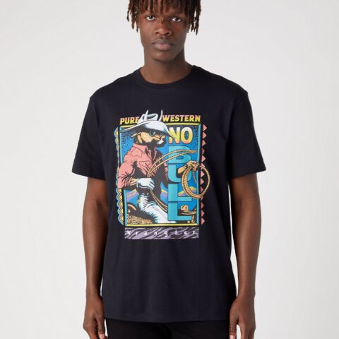 Wrangler GRAPHIC TEE IN BLACK